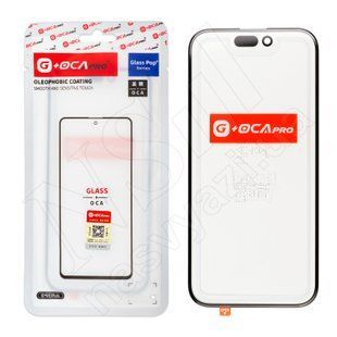 Скло тачскріна APPLE iPhone 15 Pro чорне з OCA плівкою 00-00121800 фото