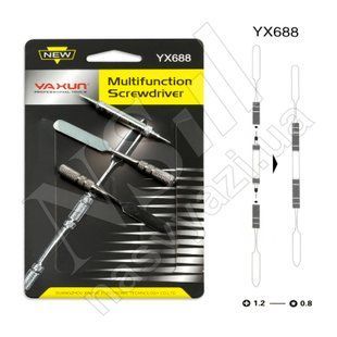 Лопатка YA XUN YX-688 2 в 1 отвертка+лопатка 00-00008956 фото