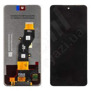 Дисплей TECNO Spark 30 KL6 2024 з чорним тачскрином 00-00123728 фото