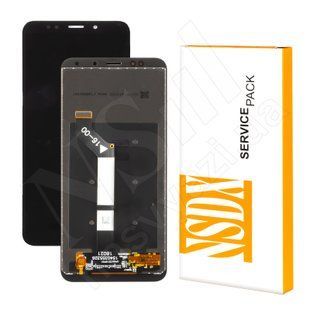 Дисплей XIAOMI Redmi 5 Plus 2017 Service Pack з чорним тачскрином 00-00122200 фото