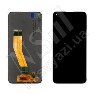 Дисплей SAMSUNG A115M115 Galaxy A11M11 2020 з чорним тачскріном 00-00021675 фото