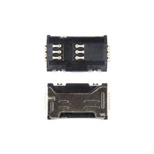 Конектор SIM карти SAMSUNG s7562 00-00006195 фото