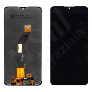 Дисплей TECNO Pop 4 Pro BC3 2020 з чорним тачскрином 00-00122322 фото