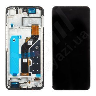 Дисплей INFINIX Hot 20 X6826B 4G 2022 з чорним тачскрином та рамкою 00-00123780 фото