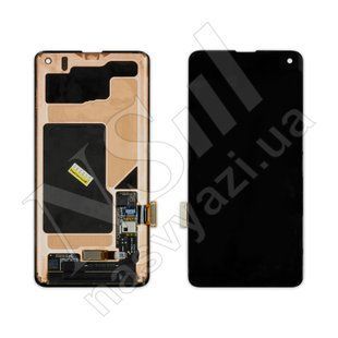 Дисплей SAMSUNG G973 Galaxy S10 2019 AMOLED з чорним тачскрином 00-00021937 фото