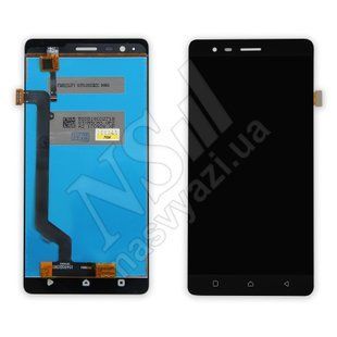 Дисплей LENOVO A7020a40 Vibe K5 Note з чорним тачскріном 00-00017375 фото