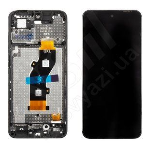 Дисплей INFINIX Hot 50i X6531B 2024 з чорним тачскрином та рамкою 00-00123781 фото