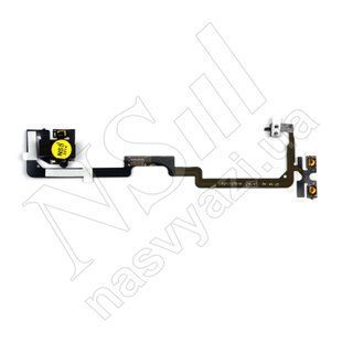 Шлейф APPLE iPhone 4 CDMA с кнопками громкости и разъемом наушников черным 00-00003379 фото