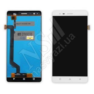 Дисплей LENOVO A7020a40 Vibe K5 Note з білим тачскріном 00-00017376 фото