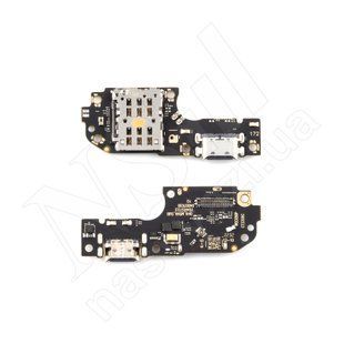 Нижня плата HUAWEI Nova Y90 CTR-LX2CTR-LX1 2022 з мікрофоном, системним розємом та sim конектором 00-00121976 фото