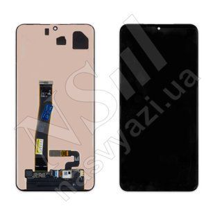 Дисплей SAMSUNG G988 Galaxy S20 Ultra 2020 AMOLED з чорним тачскрином 00-00021939 фото