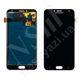 Дисплей SAMSUNG J400 Galaxy J4 2018 з чорним тачскрином 00-00019514 фото