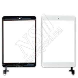 Тачскрин APPLE iPad MiniMini 2 7.9" A1432A1454A1455 2013 з мікросхемою та кнопкою Home білий 00-00020076 фото