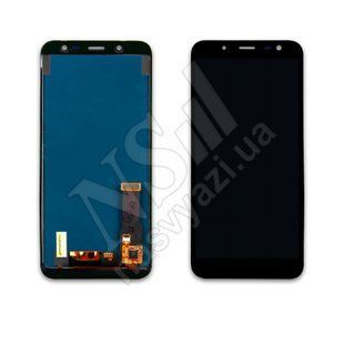 Дисплей SAMSUNG J600 Galaxy J6 2018 IPS з чорним тачскріном 00-00019515 фото