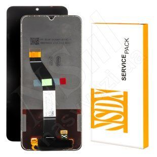 Дисплей XIAOMI Redmi 14CA4 5GPoco C75Poco C71 2024 Service Pack з чорним тачскрином 00-00123876 фото