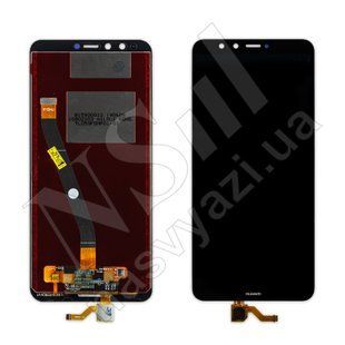 Дисплей HUAWEI Y9 FLA-LX1FLA-LX3 2018 з чорним тачскрином 00-00020193 фото