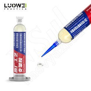 Клей-герметик LUOWEI LW-Y01 для корпусної рамки, в шприці прозорий 30 мл 00-00122242 фото