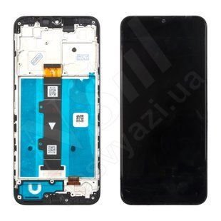 Дисплей MOTOROLA G10 XT2127 2021 з чорним тачскрином і рамкою 00-00120732 фото