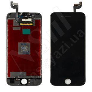 Дисплей APPLE iPhone 6S TIANMA з чорним тачскріном 00-00024329 фото