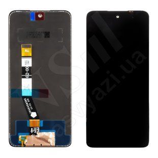 Дисплей MOTOROLA G55 XT2435 2024 із чорним тачскрином 00-00123851 фото