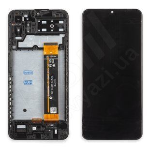 Дисплей SAMSUNG A135M236 Galaxy A134GM235G 2022 з чорним тачскрином і рамкою 00-00024494 фото
