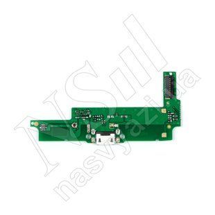 Нижня плата HUAWEI Y3 II 4G LUA-L21 2016 з мікрофоном та системним розємом 00-00021608 фото