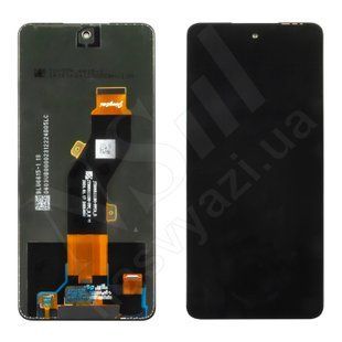 Дисплей ZTE NUBIA V60 Design 2024 з чорним тачскрином 00-00122534 фото