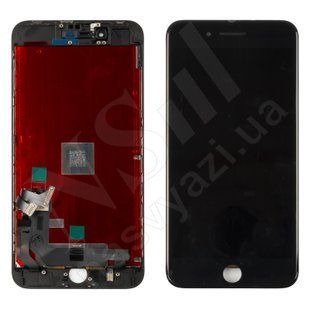 Дисплей APPLE iPhone 8 Plus TIANMA з чорним тачскріном 00-00024335 фото