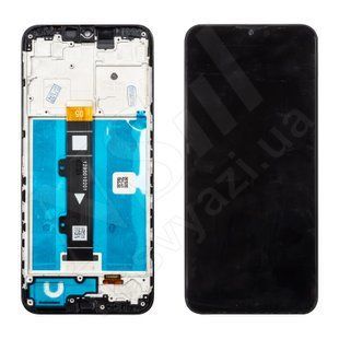Дисплей MOTOROLA G20 XT2128 2021 з чорним тачскрином і рамкою 00-00120733 фото
