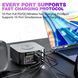 Зарядное устройство MECHANIC X-Power 5xUSB+5 Type-C 150W с цифровой индикацией параметров зарядки 00-00123541 фото 2