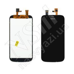 Дисплей NOKIA 1 TA-1047TA-1056TA-1060TA-1066TA-1079 2018 з чорним тачскрином 00-00020452 фото