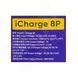 Зарядний пристрій MECHANIC iCharge 8P 7xUSB+Type-C 60W з цифровою індикацією параметрів заряджання 00-00024044 фото 2