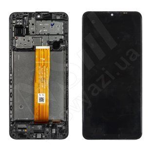 Дисплей SAMSUNG M127F Galaxy M122021 з чорним тачскрином і рамкою 00-00120853 фото