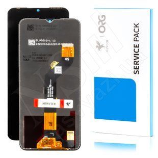 Дисплей TECNO Spark 8C KG5K 2022 HD+ FLYCDI з чорним тачскрином 00-00123981 фото