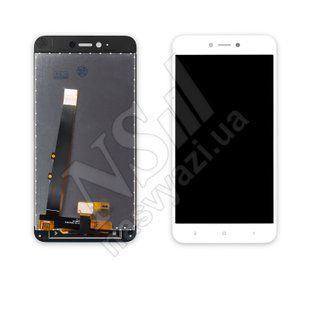 Дисплей XIAOMI Redmi Note 5A 2017 з білим тачскріном 00-00018973 фото