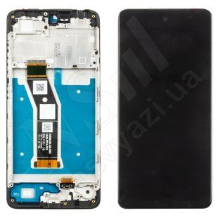 Дисплей MOTOROLA G04 XT2423XT2425-4 2024 з чорним тачскрином та рамкою 00-00123740 фото